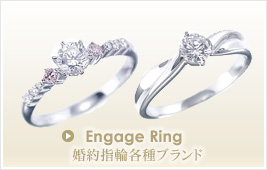 婚約指輪各種ブランド